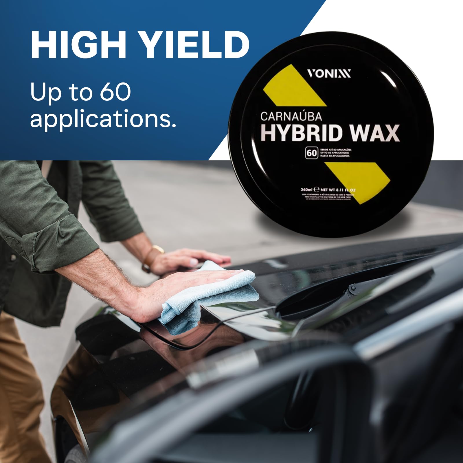 Amazon.co.jp: vonixx CARNAUBA HYBRID WAX, 200 : 車＆バイク