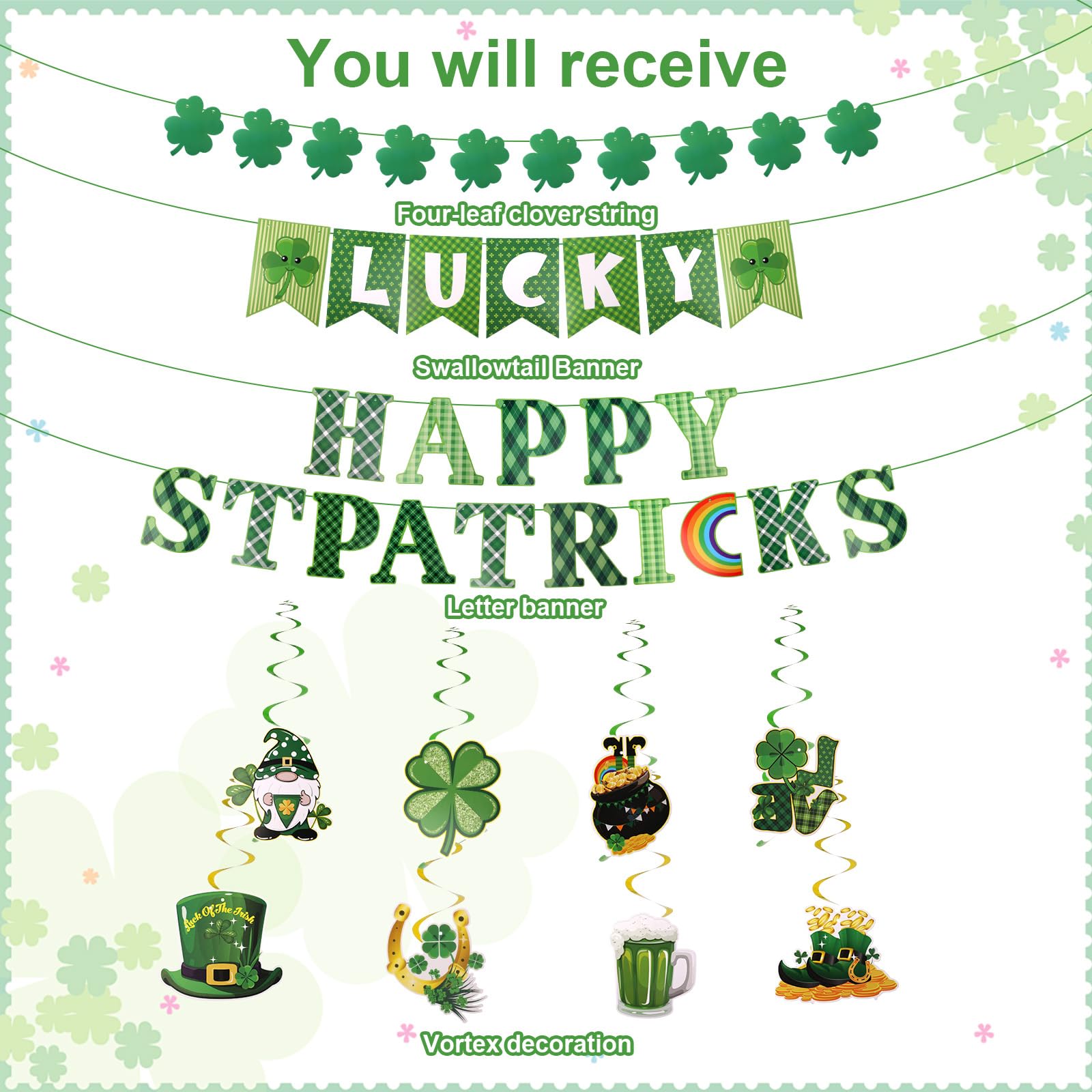 Happy St Patricks Day Banner - Image 3