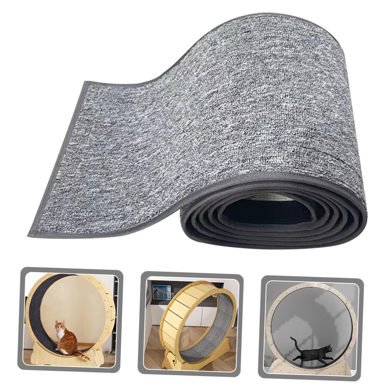 Amazon | CALLARON 猫用運動ホイールマット 滑り止め加工のスクラッチ