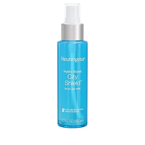 Miniatura 2 de Neutrogena Hydro Boost City Shield - Gel de niebla facial reabastecedora con ácido hialurónico hidratante y antioxidantes, no comedogénico, 3.3