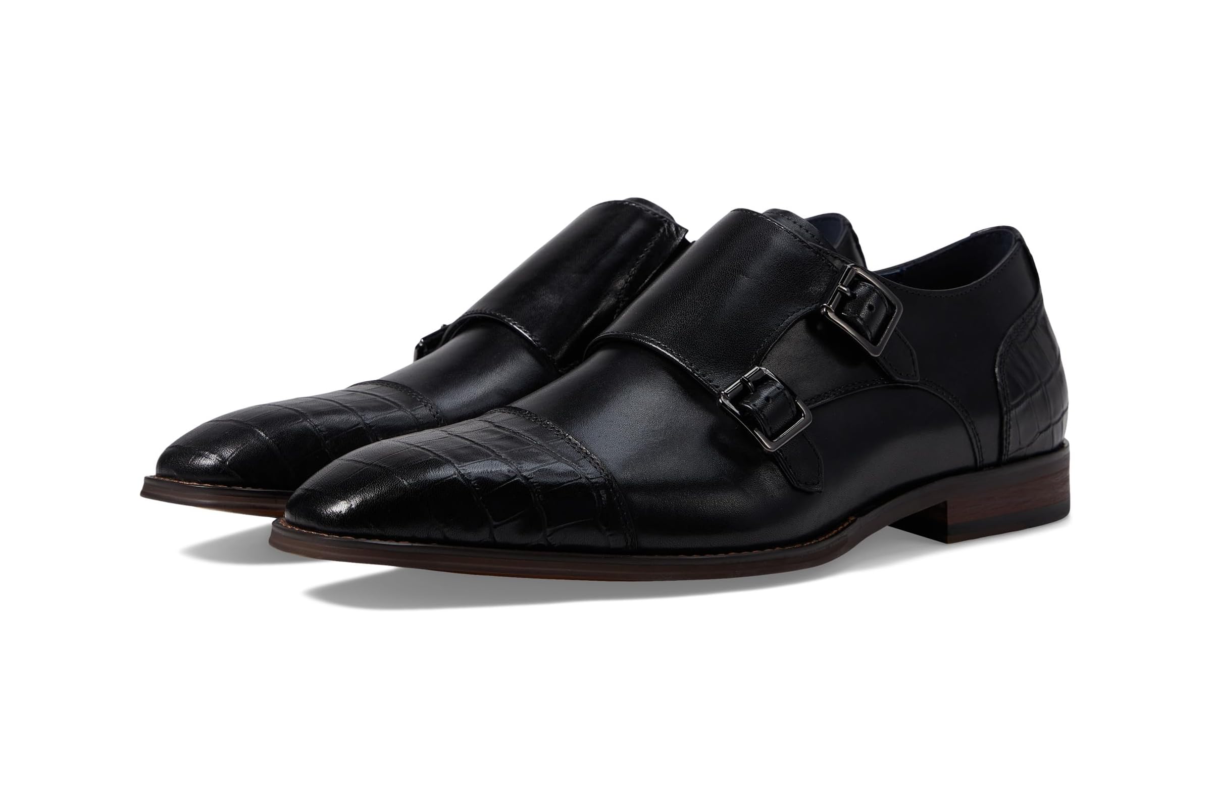 Stacy Adams Pierson Cap Toe Double Monk