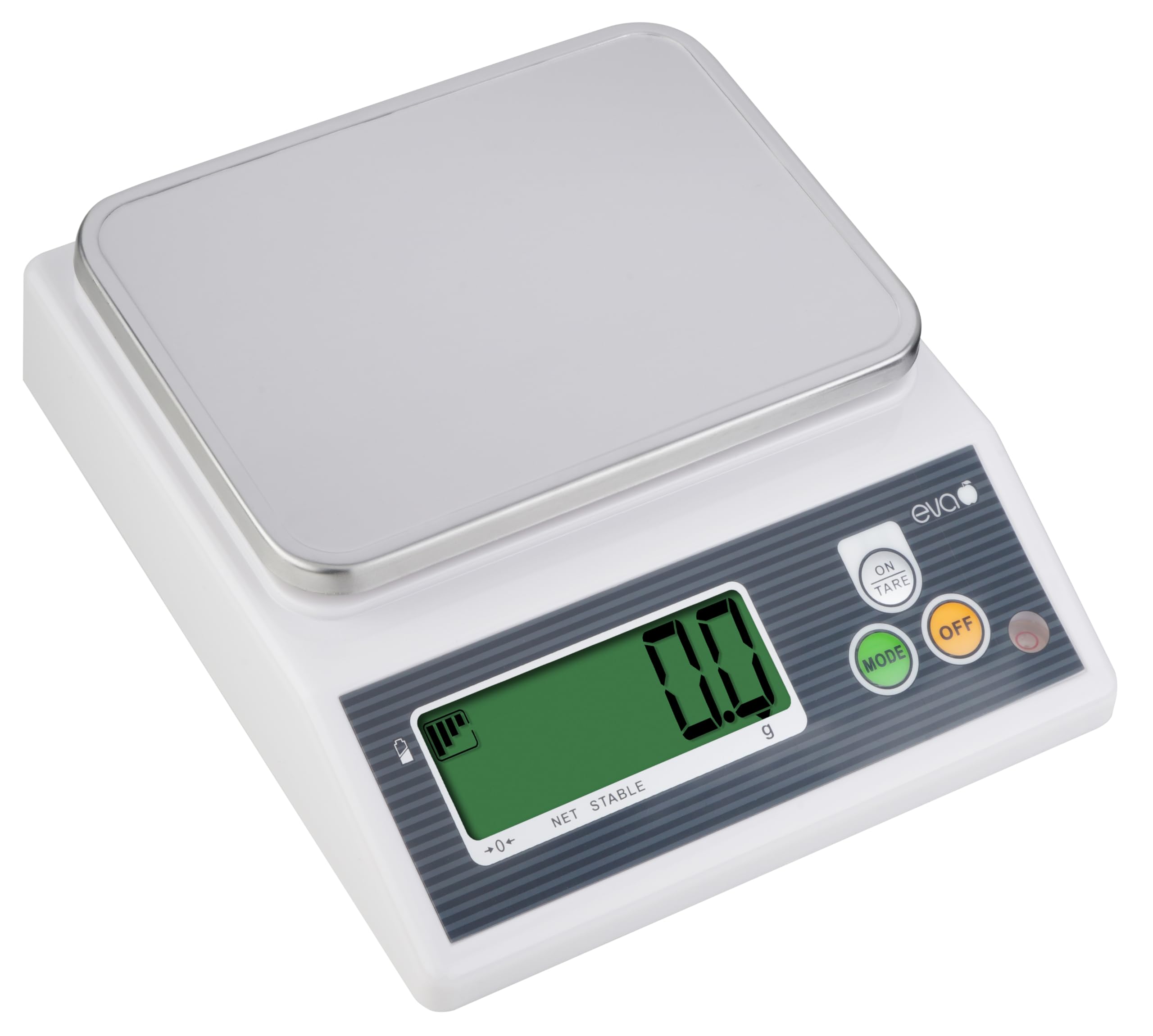 Bilancia di precisione - Bianca - Portata 3kg - Divisione 0,1g - Ricaricabile - Non omologata