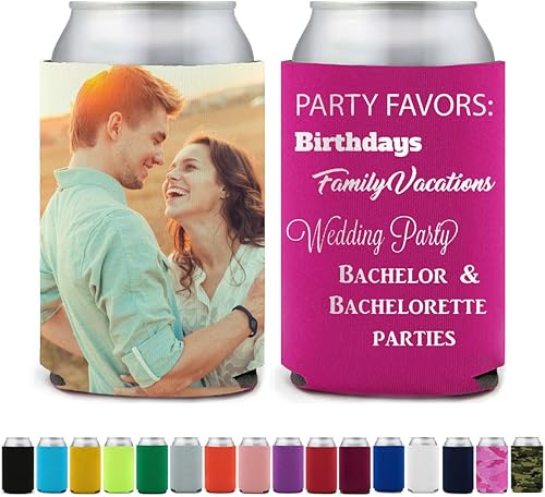 Miniatura 6 de Enfriador de mangas personalizadas para latas de cerveza a granel de 1-150 piezas, soporte aislado para botellas de bebidas, lata de 12 onzas. Funda
