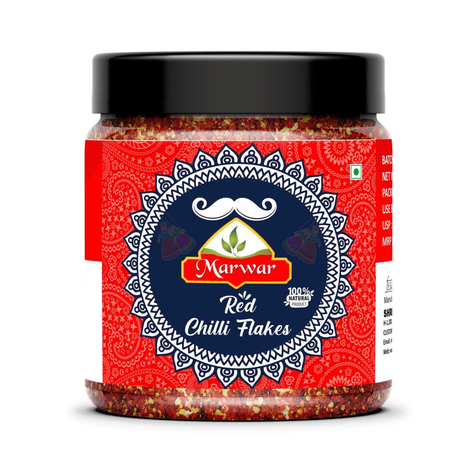 Marwar Chilli Flakes (Dry, Red and Spicy) 800g Pack (B08CRSR7ZF) Amazon Price History, Amazon Price Tracker