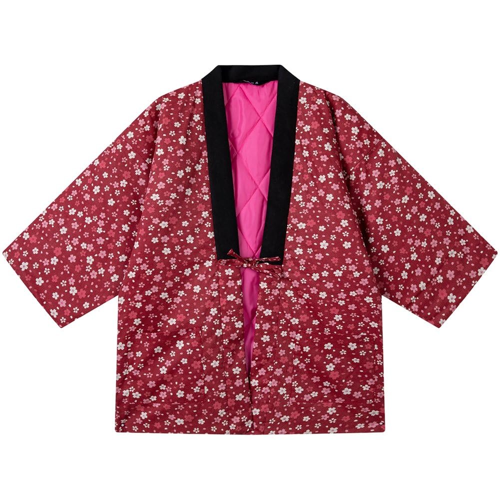 Manteau kimono d'hiver femme contre le froid vêtement intérieur coton