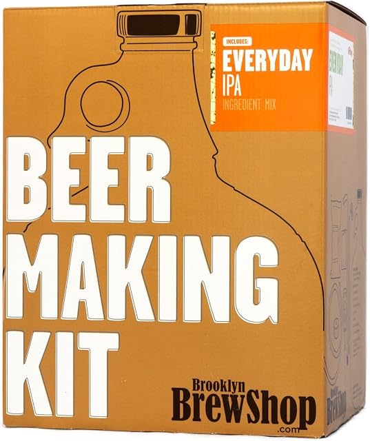 Brooklyn Brew Shop Everyday IPA Beer Making Kit, 1 Count (Pack of 1)