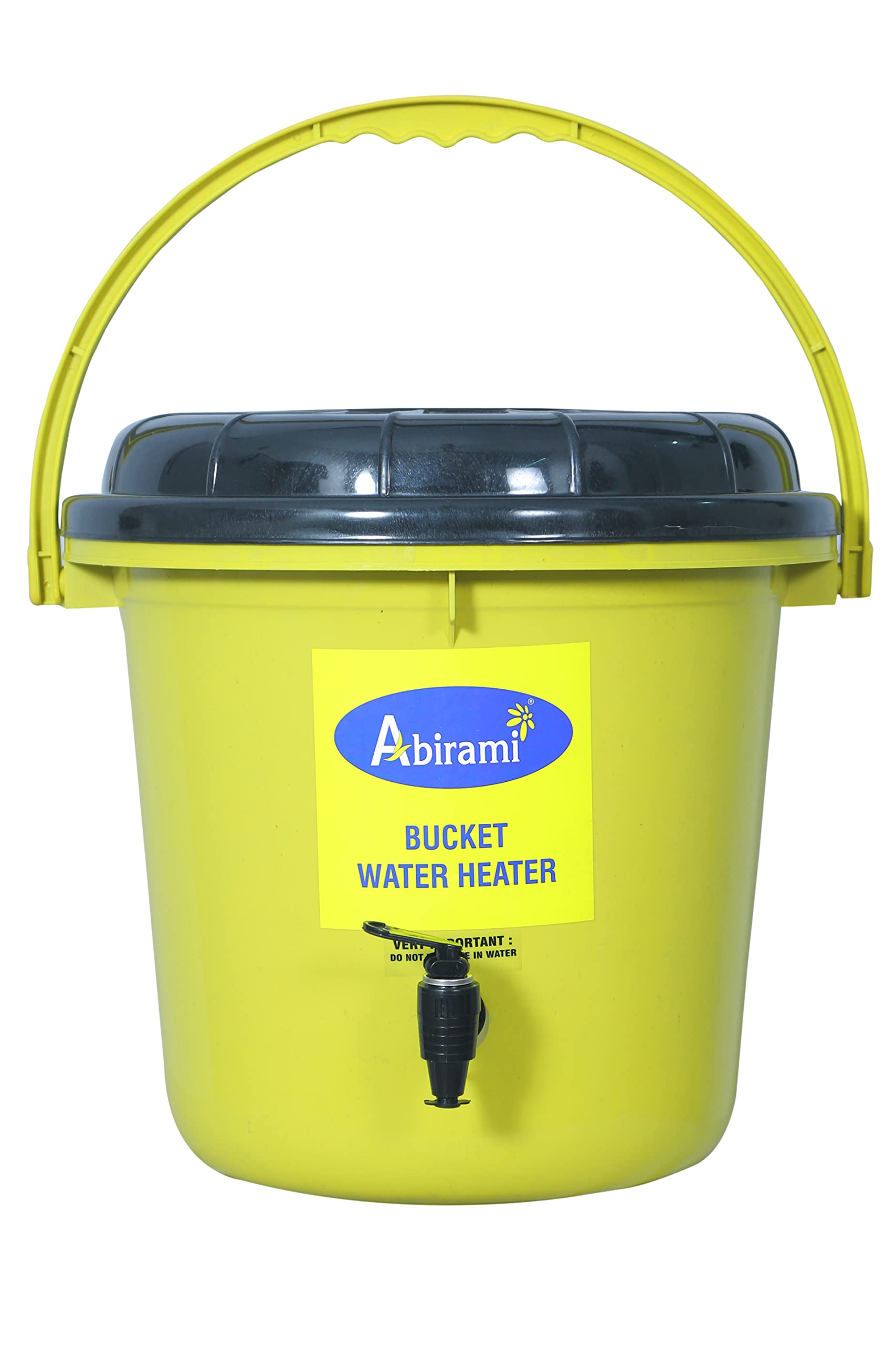 Buy Abirami Instant Bucket Water Heater | Portable Water Heater |  SHOCKPROOF Instant Heating power saving Low Electicity Bill | 20 Ltrs  Capacity (Yellow Color) Online at Low Prices in India - Amazon.in