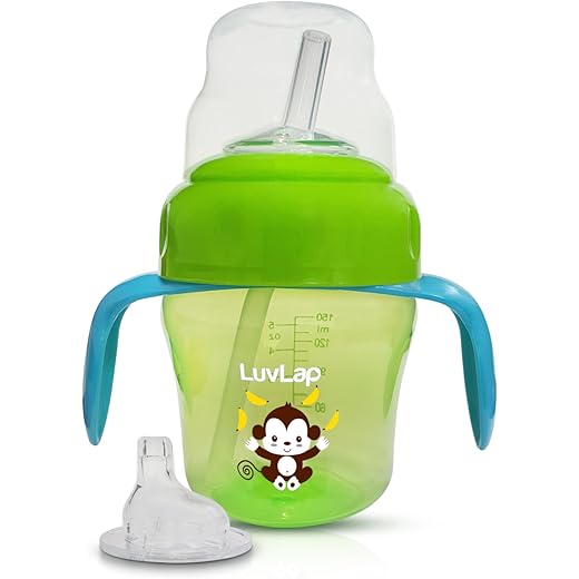 LuvLap Banana Time Anti Spill Sippy Cup 150ml