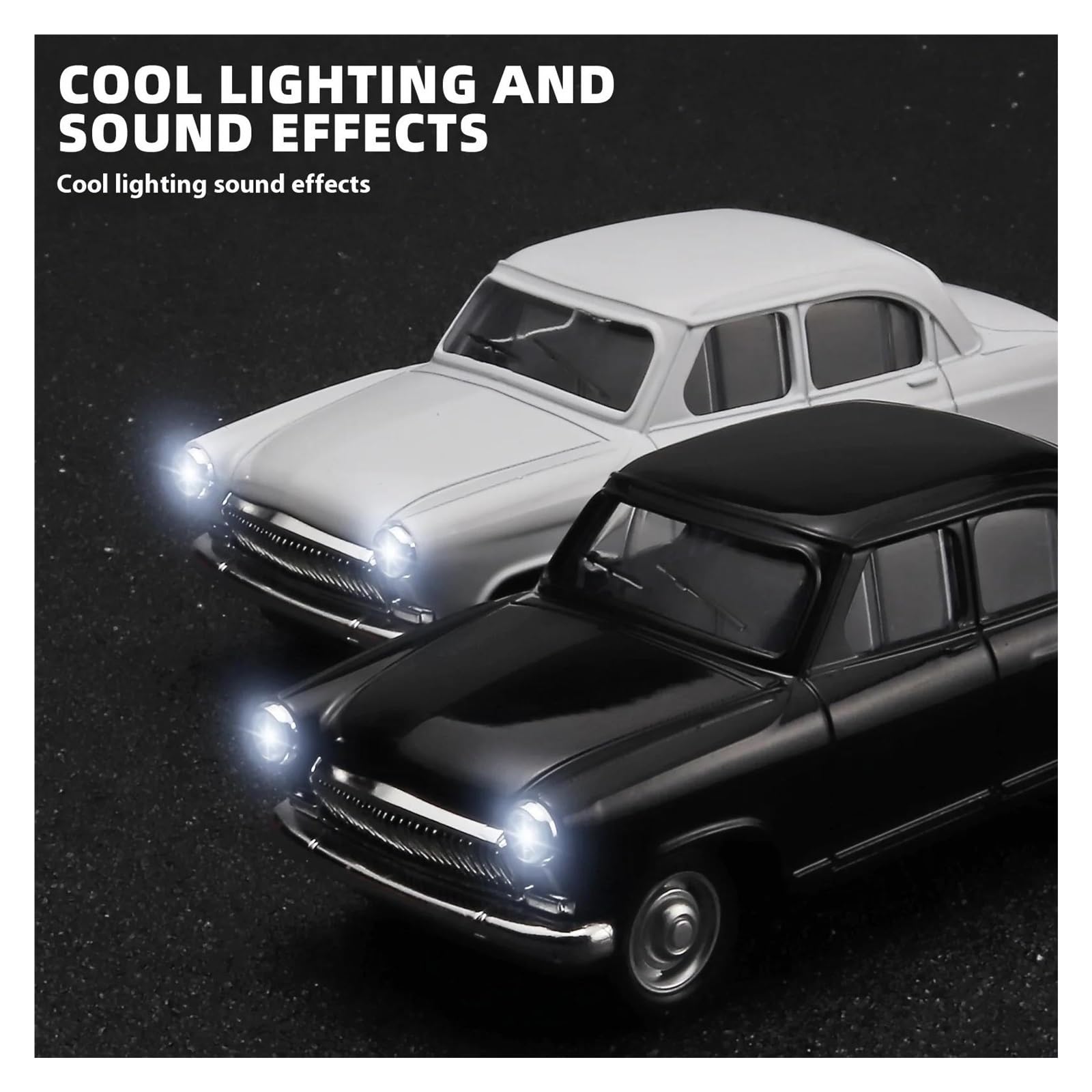 Amazon.com: Decorative Car Model 1:43 for Volga GAZ-21 Diecast
