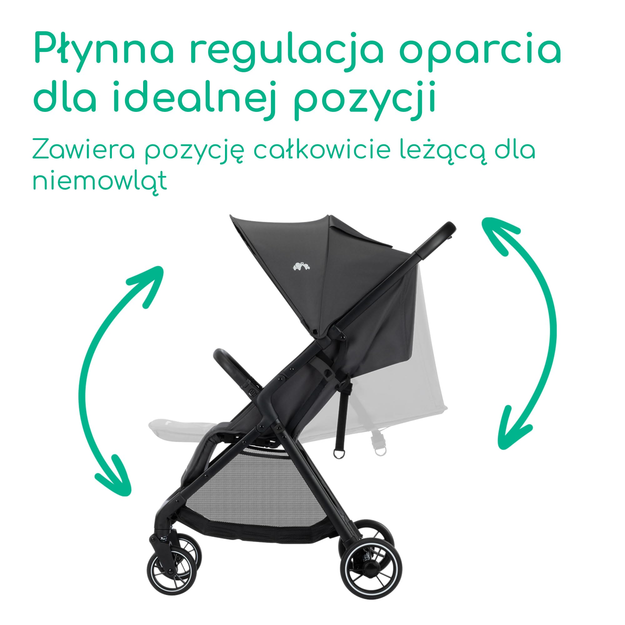 Bebeconfort Azur Duo, 2w1 z System podróżny, 0-3y (15kg), Mineral Graphite | Wózek 2w1 z Samochodowym, Lekki Wózek Kompaktowy, Odchylanie do Pozycji Leżącej, Automatyczne Składanie Jedną Ręką, Kosz