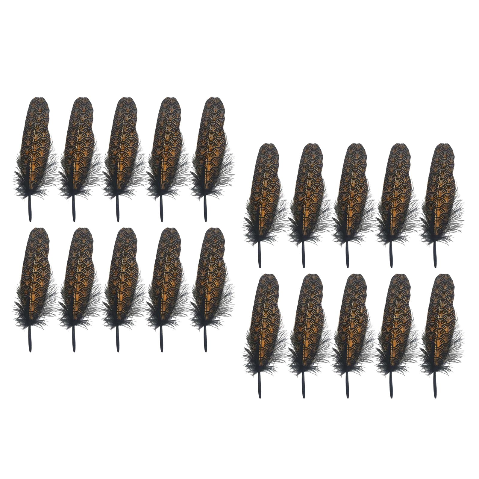 YWLUUOO Practical Plumage Suitable for Garments and Creative Artwork Waterfowl Quills