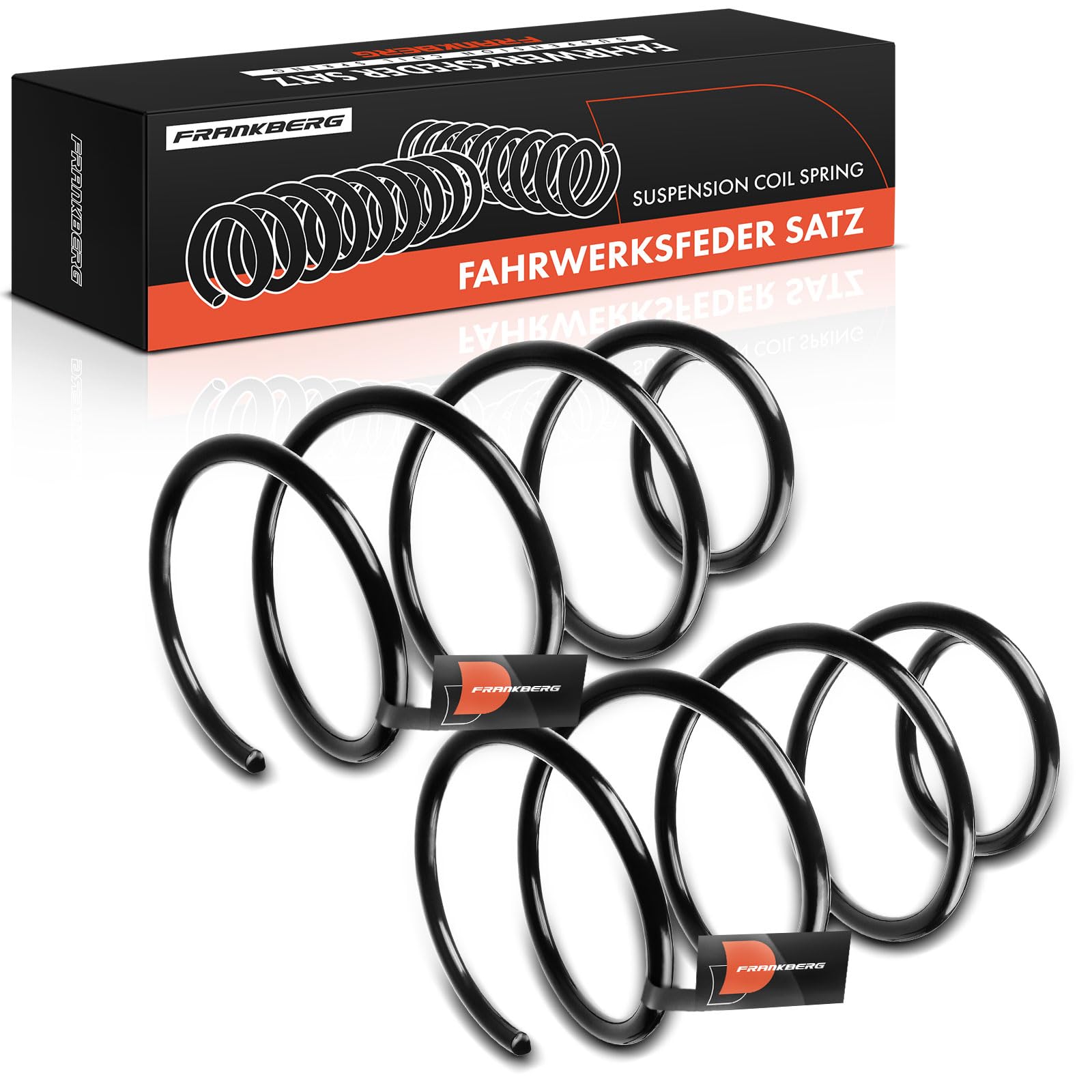 Frankberg 2x Molle autotelaio Molle sospensioni Compatibile con 147 937 GT 937 156 932 Replace# RG5217