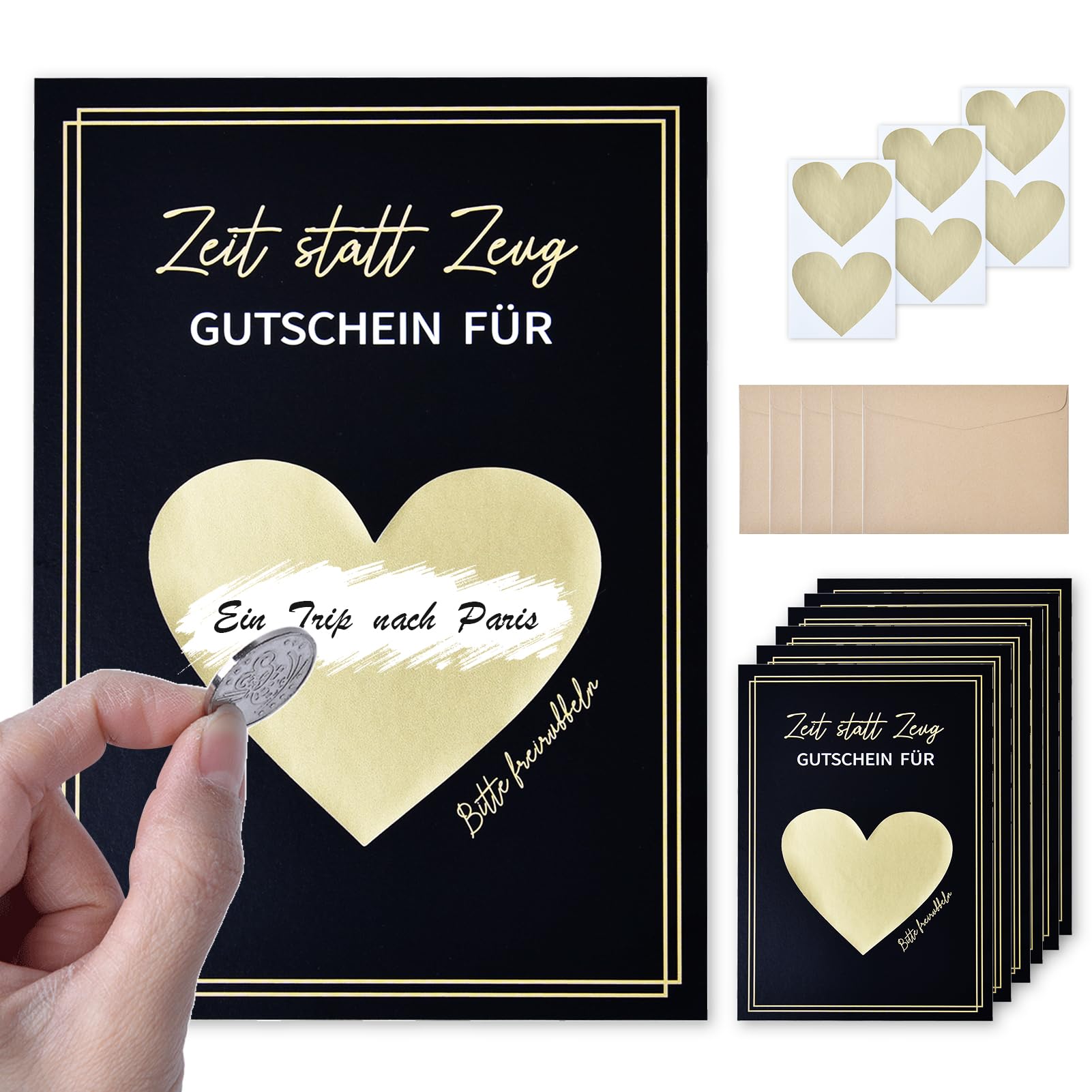 Carte D'anniversaire Qualité Supérieure Enveloppe