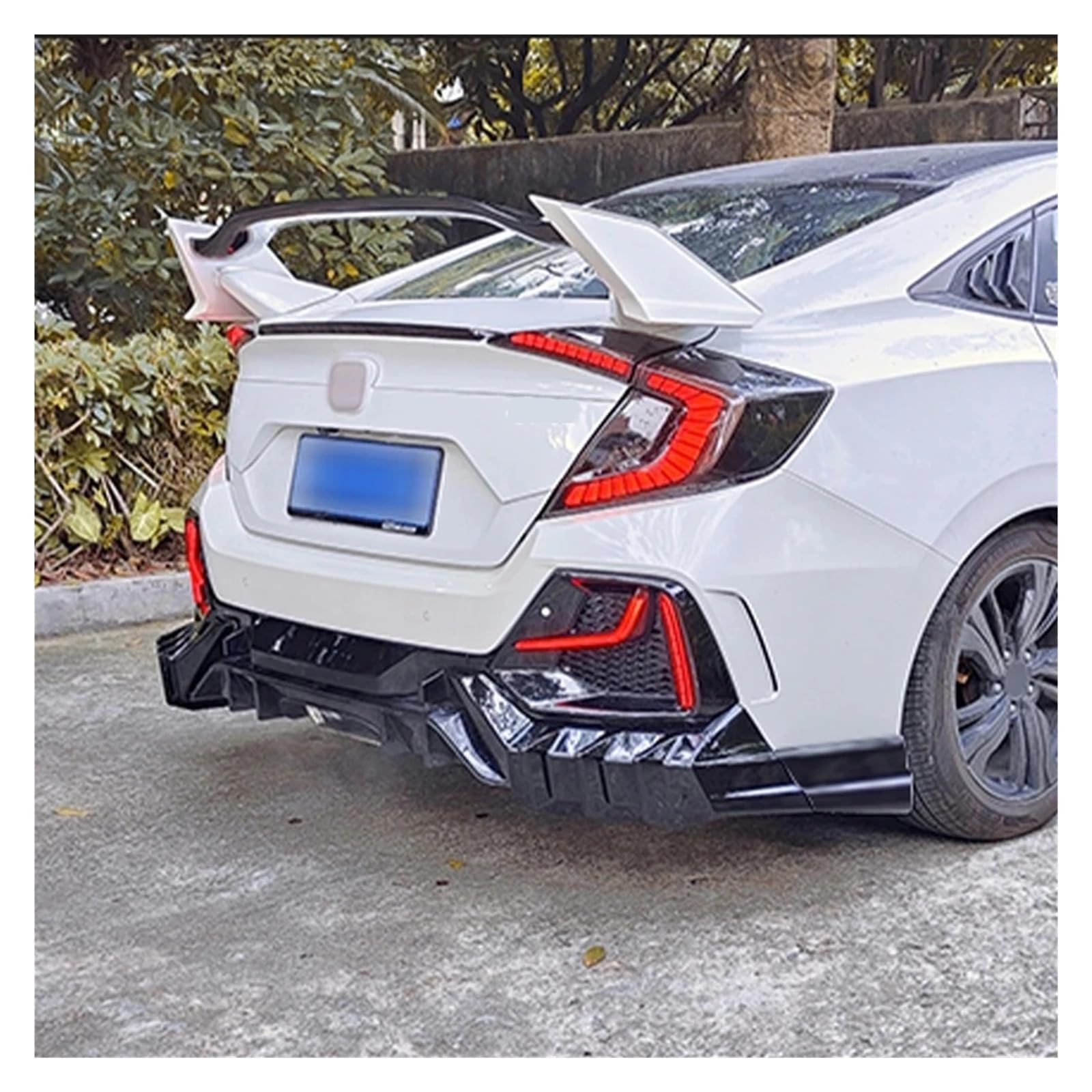 Amazon | ホンダ シビック ディフューザー FK4 FK7 2016-2020 JDM 改造