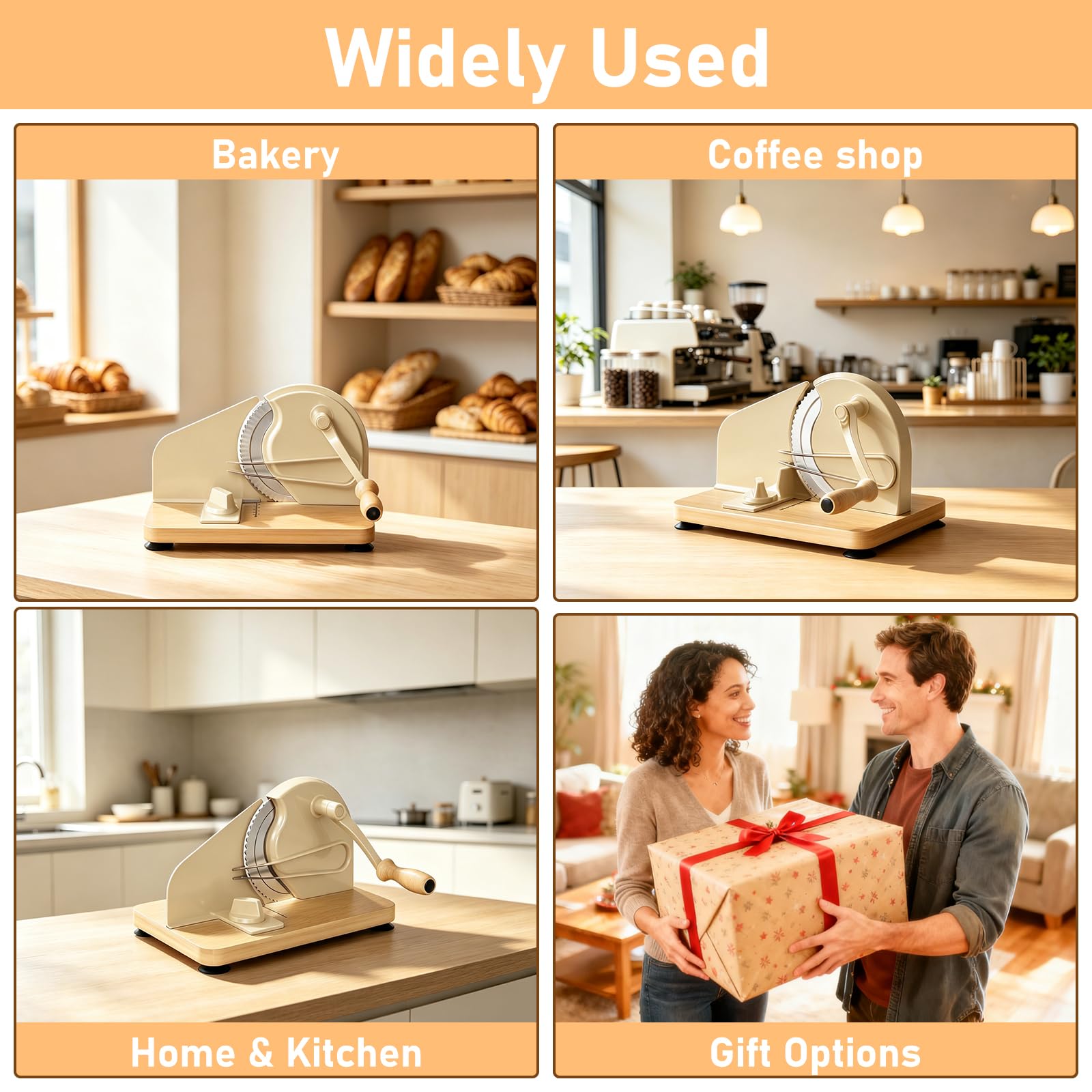 Manual Bread Slicer - Perfect Slices Every Time -8