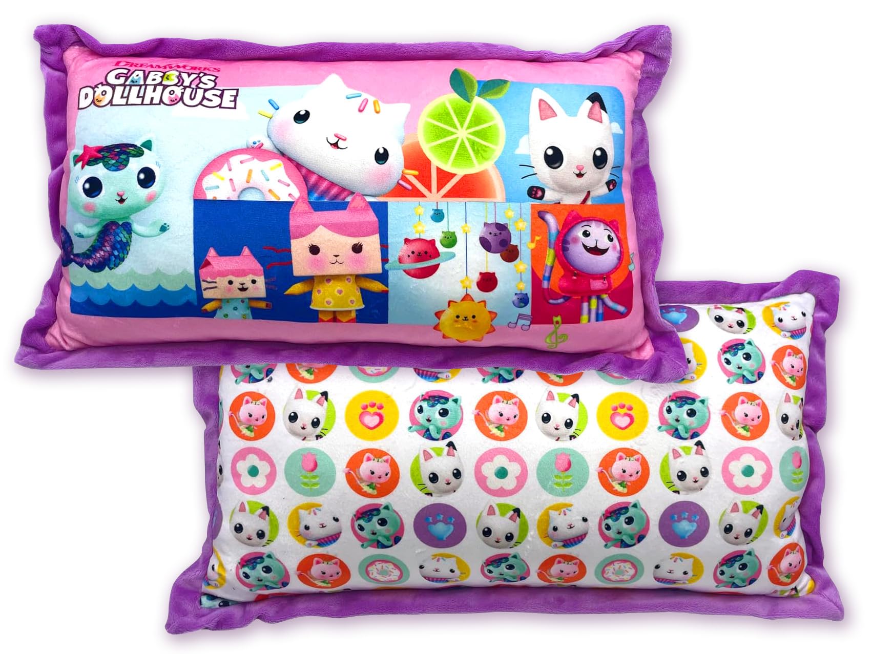 Joytoy Gabby's Dollhouse Plush Cushion, 44 x 26 cm