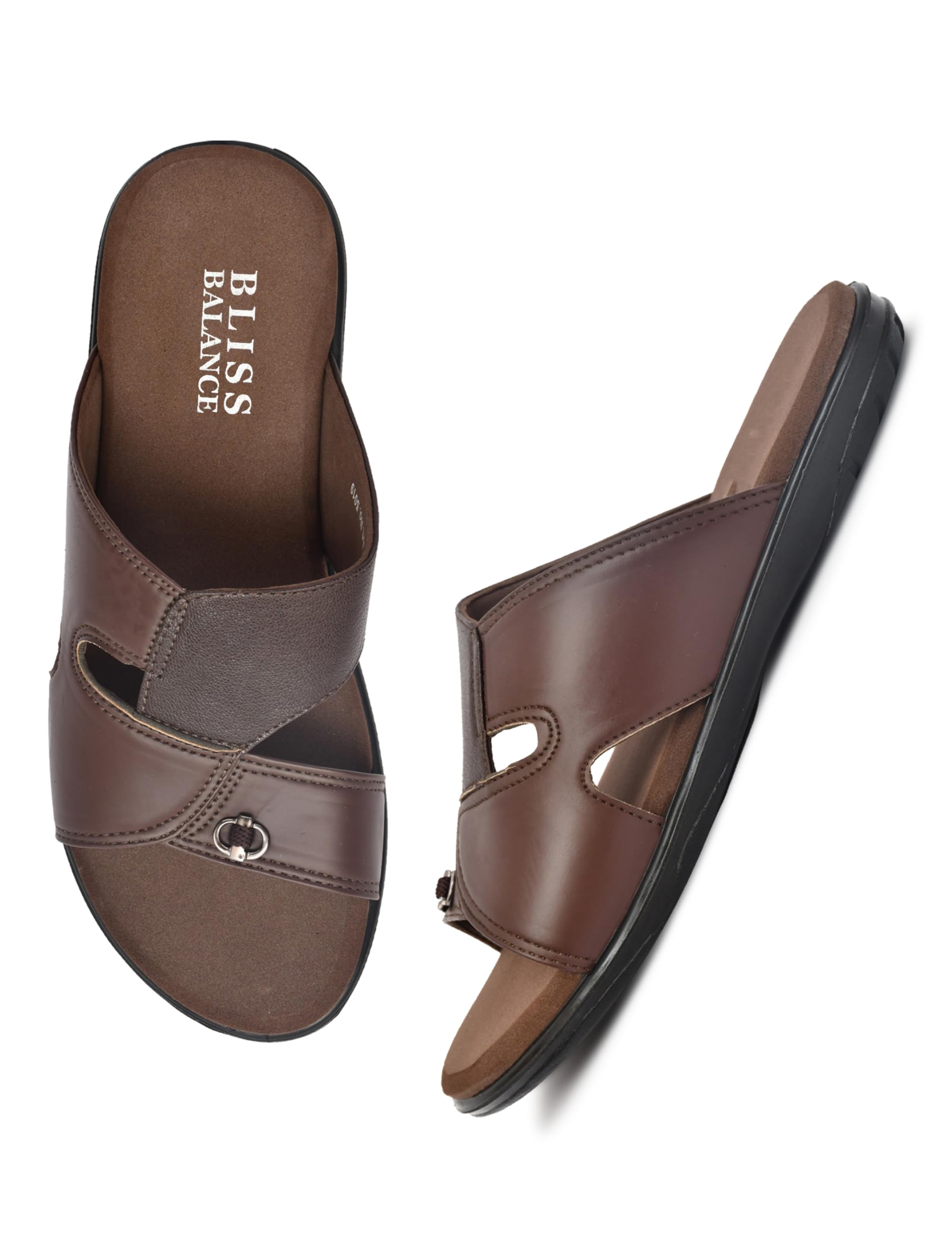Super Extra Soft Diabetic & Orthopedic Slippers/Doctor Chappal for Heel Pain Cushioned Lightweight Comfortable Stylish Flip-Flops Everyday Wear DailyUse For Men's BB1019-image-18