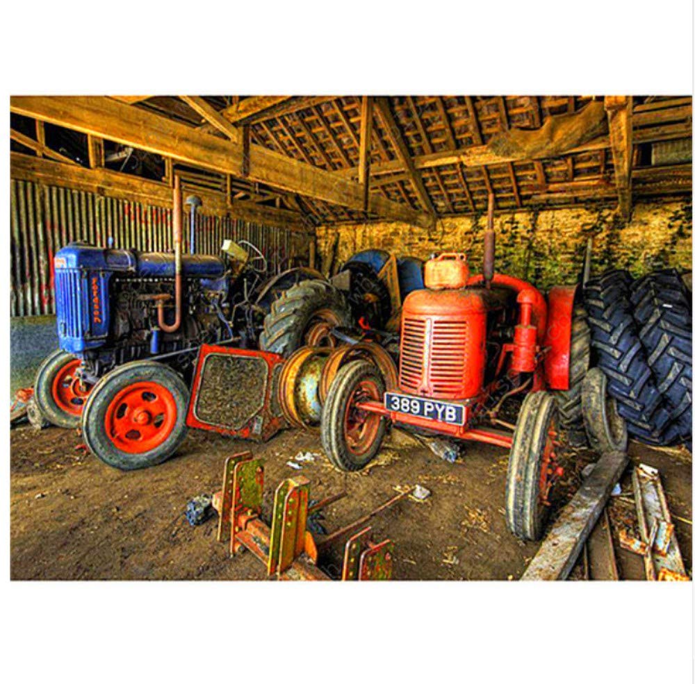 Farm tractor embroidery designs  embroidery  origami