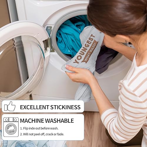 Miniatura 5 de VINYL FROG Vinilo de transferencia de calor 3D de 10 x 6 pies, espuma de chocolate, vinilo para planchar en vinilo para bricolaje, diseños de prensa