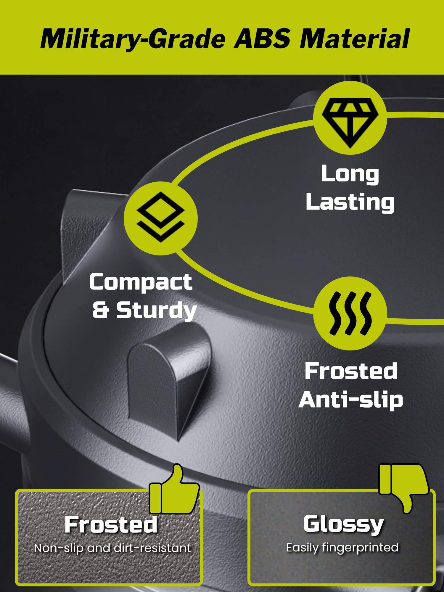 Lichamp J004GY - Lanterne a LED da campeggio, confezione da 4 lanterne a batteria per interruzioni di corrente, kit di emergenza per interni ed esterni