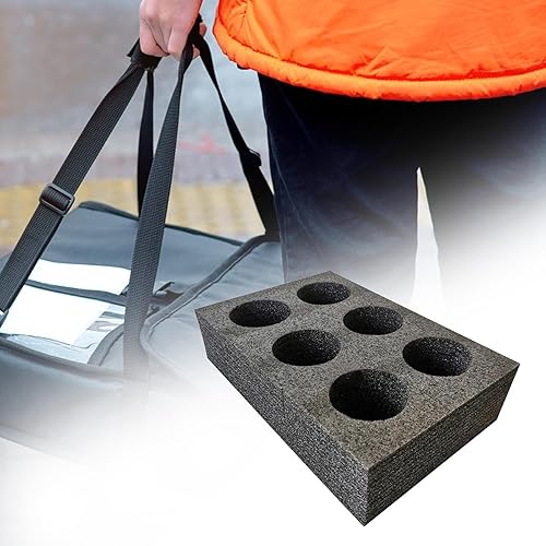 Miniatura 3 de Yajuyi Bandejas de espuma para café para llevar, herramienta de embalaje de bebidas, portador de bebidas para té, tiendas de comida para llevar, 6