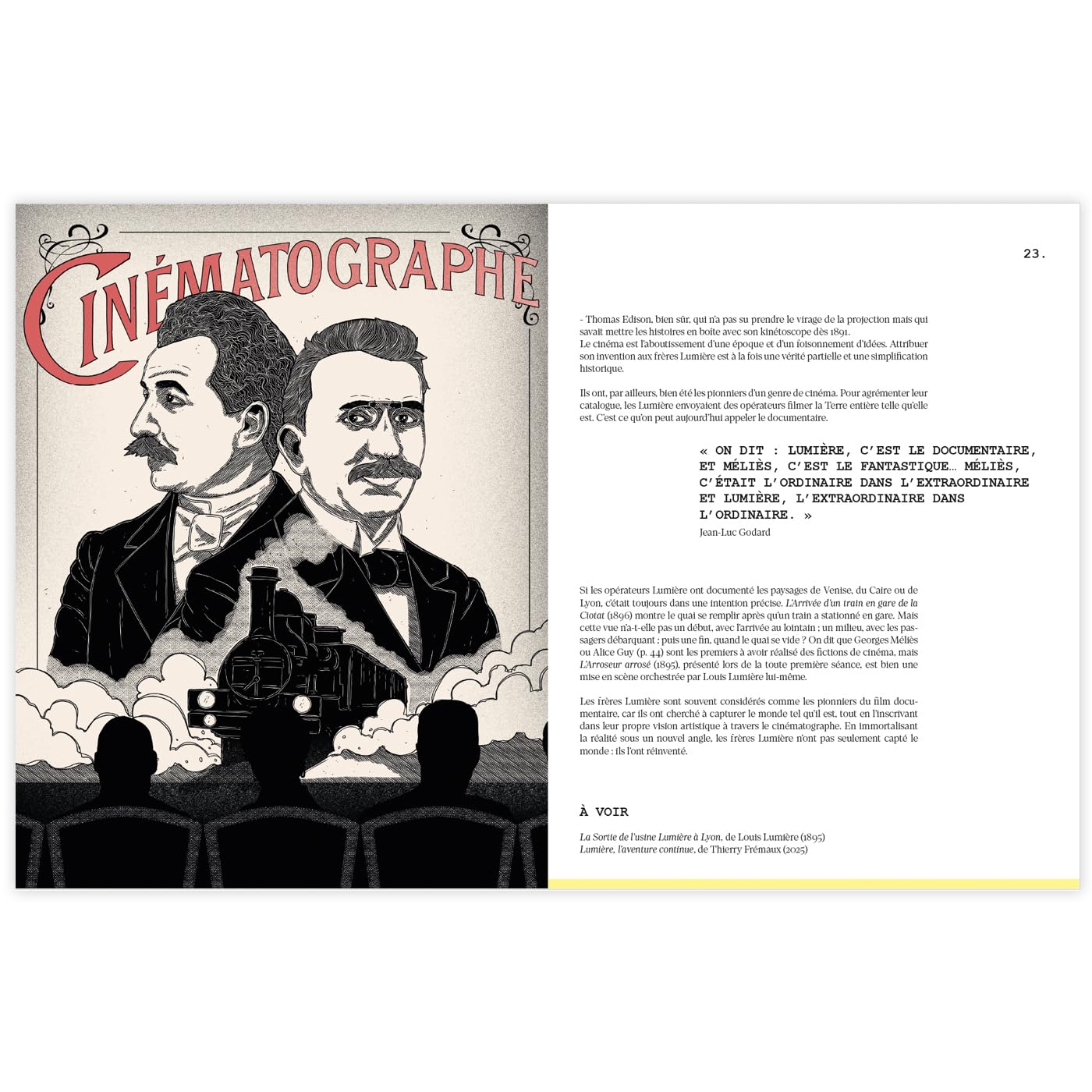 Une histoire de cinémas - Le livre illustré des 130 ans du septième art
