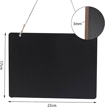 Amazon | ピュアシーク 黒板 黒板ボード 壁掛け 両面 ミニボード ミニ