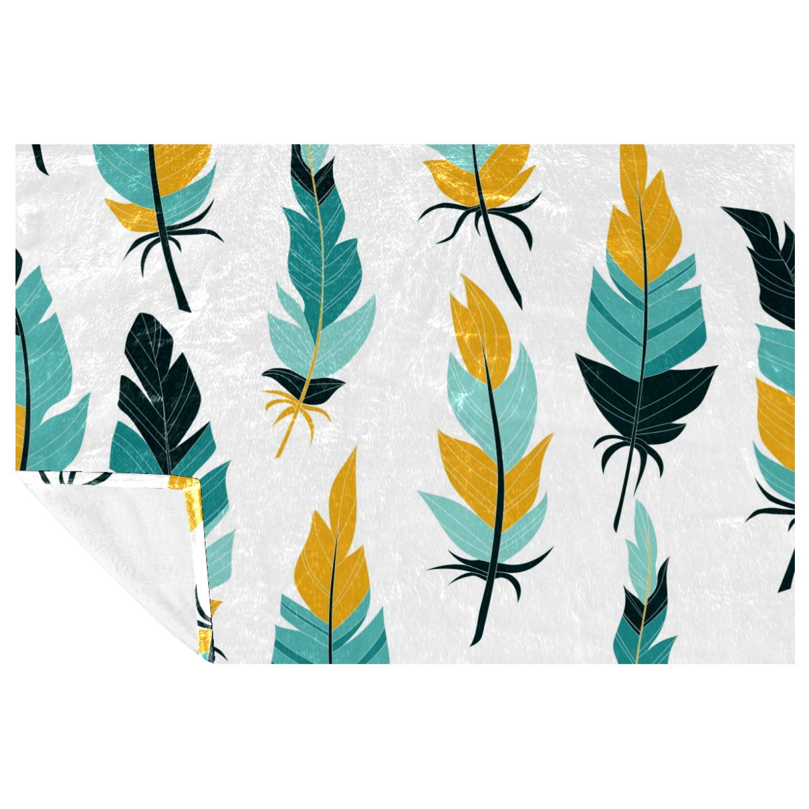 Couverture douce et chaude multi-usage pour lit, pique-nique et camping chic