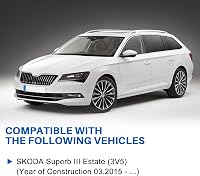 Dixhills Elektromos Csomagtartó Gázrugó Pár Skoda Superb III Combi 2015-2019 2