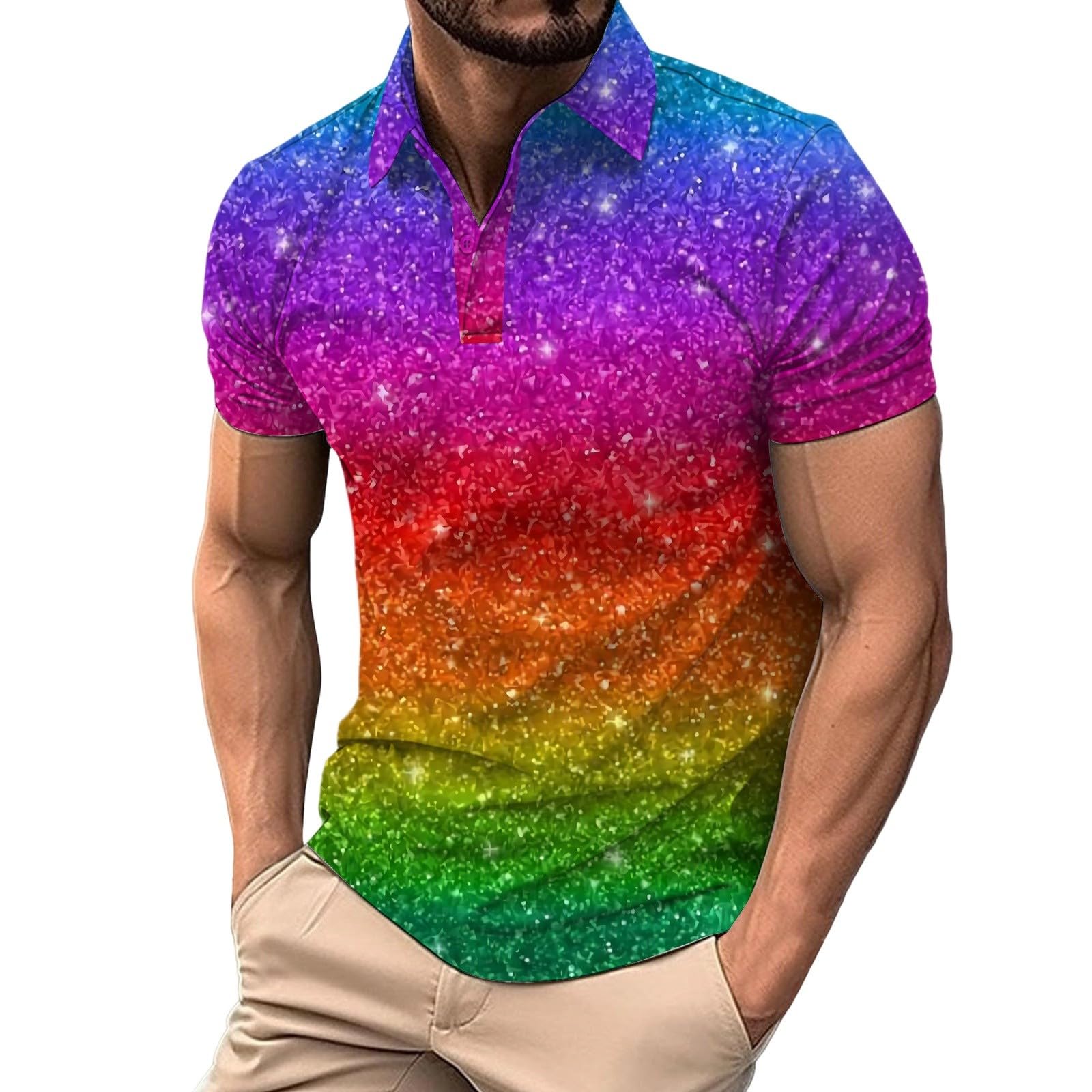 Chemise hawaïenne homme sans repassage chic pour le golf