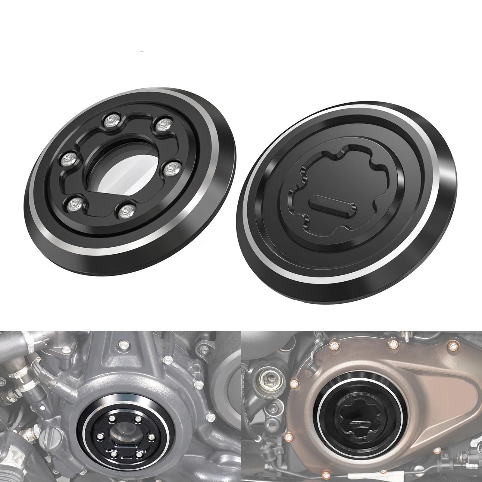 tambour embrayage tambour boîte vitesse Couvercle d'embrayage de moteur/couvercle d'alternateur Convient pour Harley Sportster S RH1250S Pan America 1250 RA1250 2021 2022 2023 2024