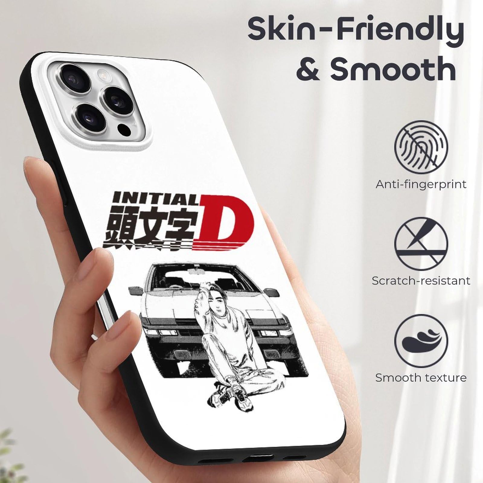 Amazon.co.jp: iPhone16 Pro Max 用 ケース 頭文字d イニシャル D