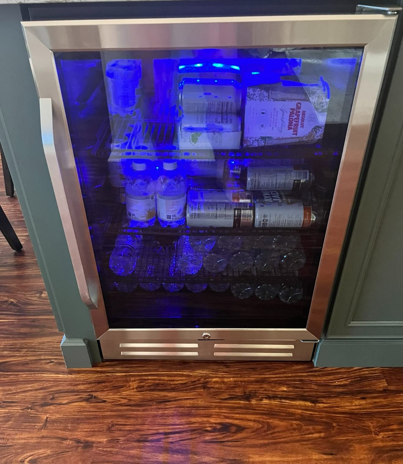 111/mo Finance Velivi Upgraded 24 Inch Wine Cooler Refrigerator, 190