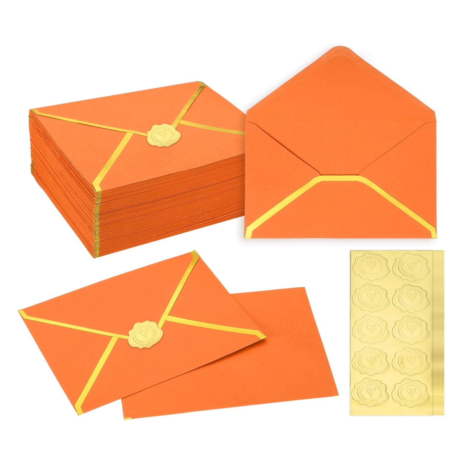 Sobres de 5 x 7" para proteger tarjetas de graduación y evitar pliegues 7