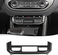 Vista 1 de Voodonala Cubierta de panel de interruptor de luz de emergencia compatible con Chevrolet Colorado/GMC-Canyon 2014-2022, fibra de carbono