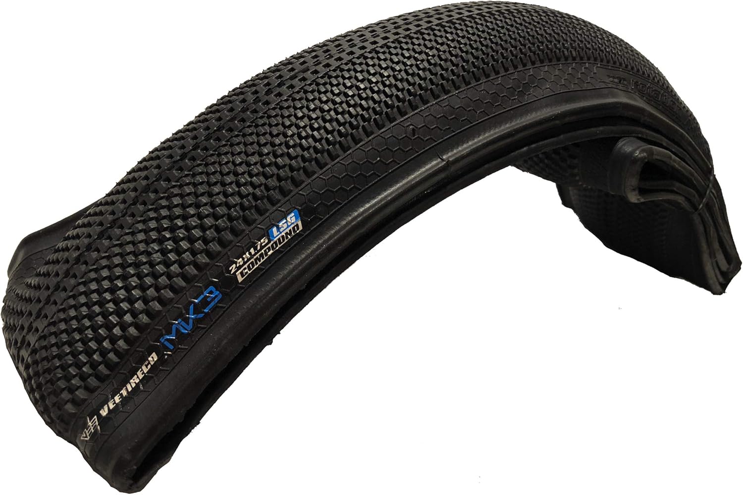 Vee Tire BMX MK3 24X1.75 Folding Bead Bike Tire 47-507 Low Specific Gravity BMX
