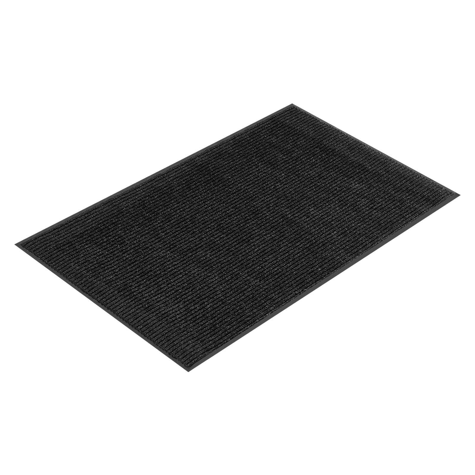 VEVOR Zerbino per Ingresso, 3048 x 914 mm, Tappetino per Interni ed Esterni, Tappeto Industriale a Righe con Supporto, Tappeto d'Ingresso Lavabile Resistente per Corridoio, Balcone, Grigio