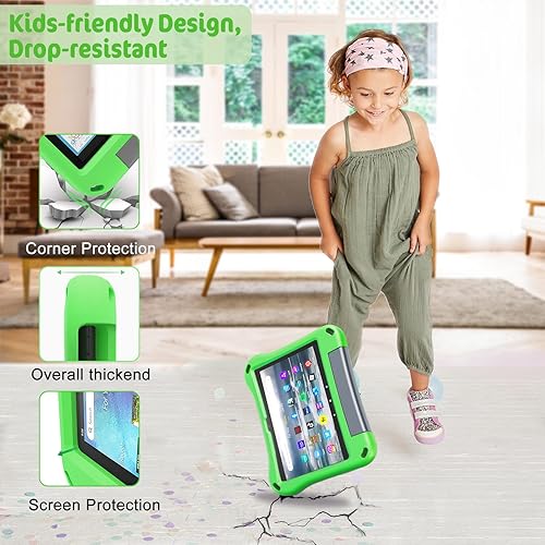 Miniatura 5 de Ubearkk - Funda protectora para tablet Fire Max 11 para niños (versión 2023 de 13 generación), a prueba de golpes, ligera, de espuma EVA, con