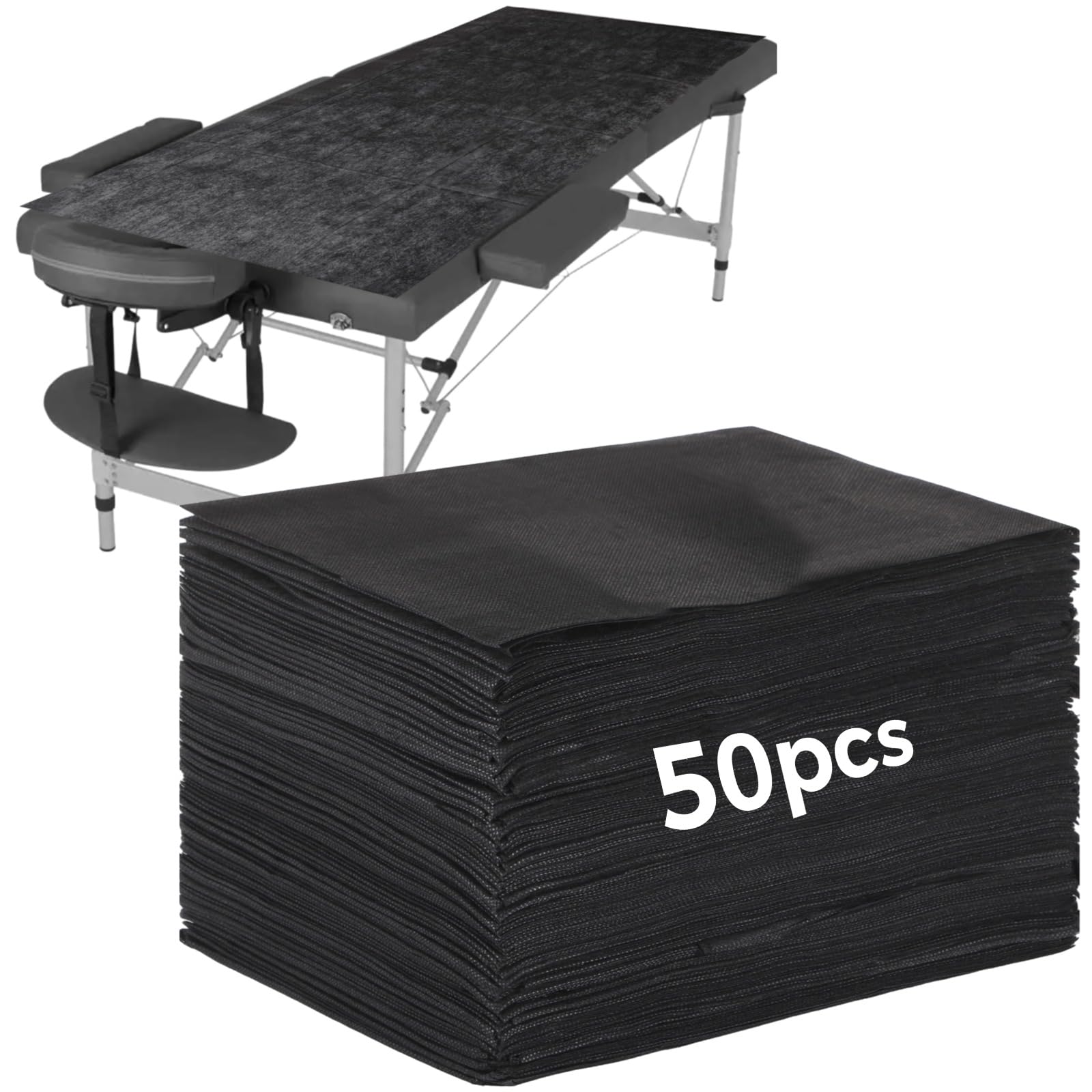 Disposable Massage Bed Sheets - 50 Pack -1