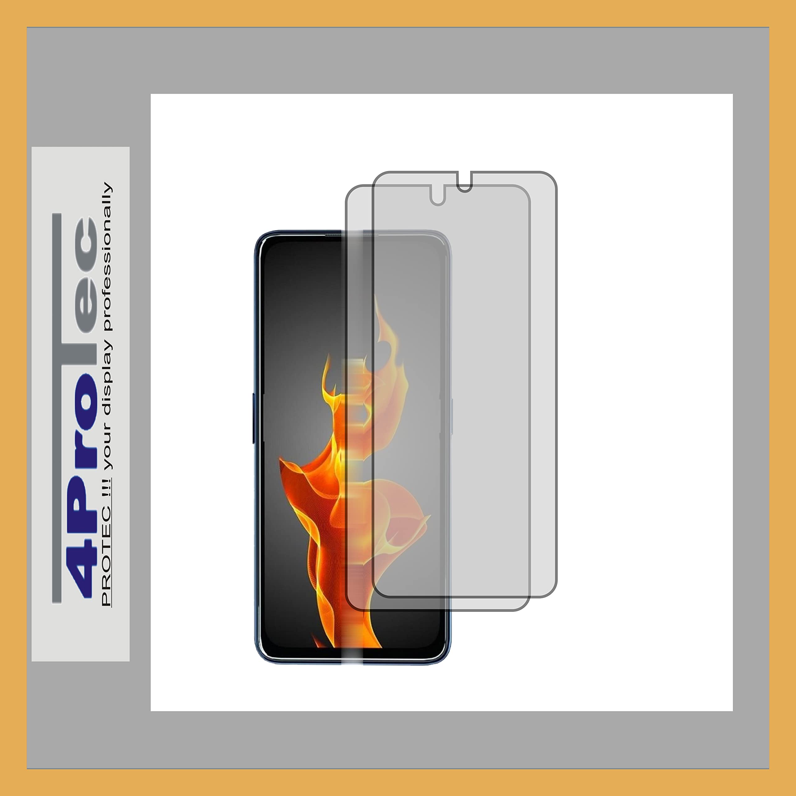 4ProTec2x Crystal Clear screen protector for Lava Agni 5G