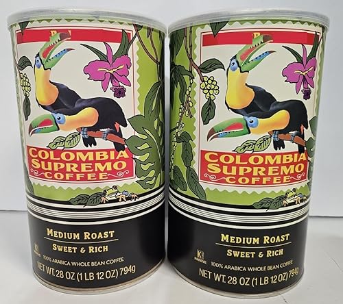 Trader Joe Columbia Supremo Coffee 28oz Whole Beans