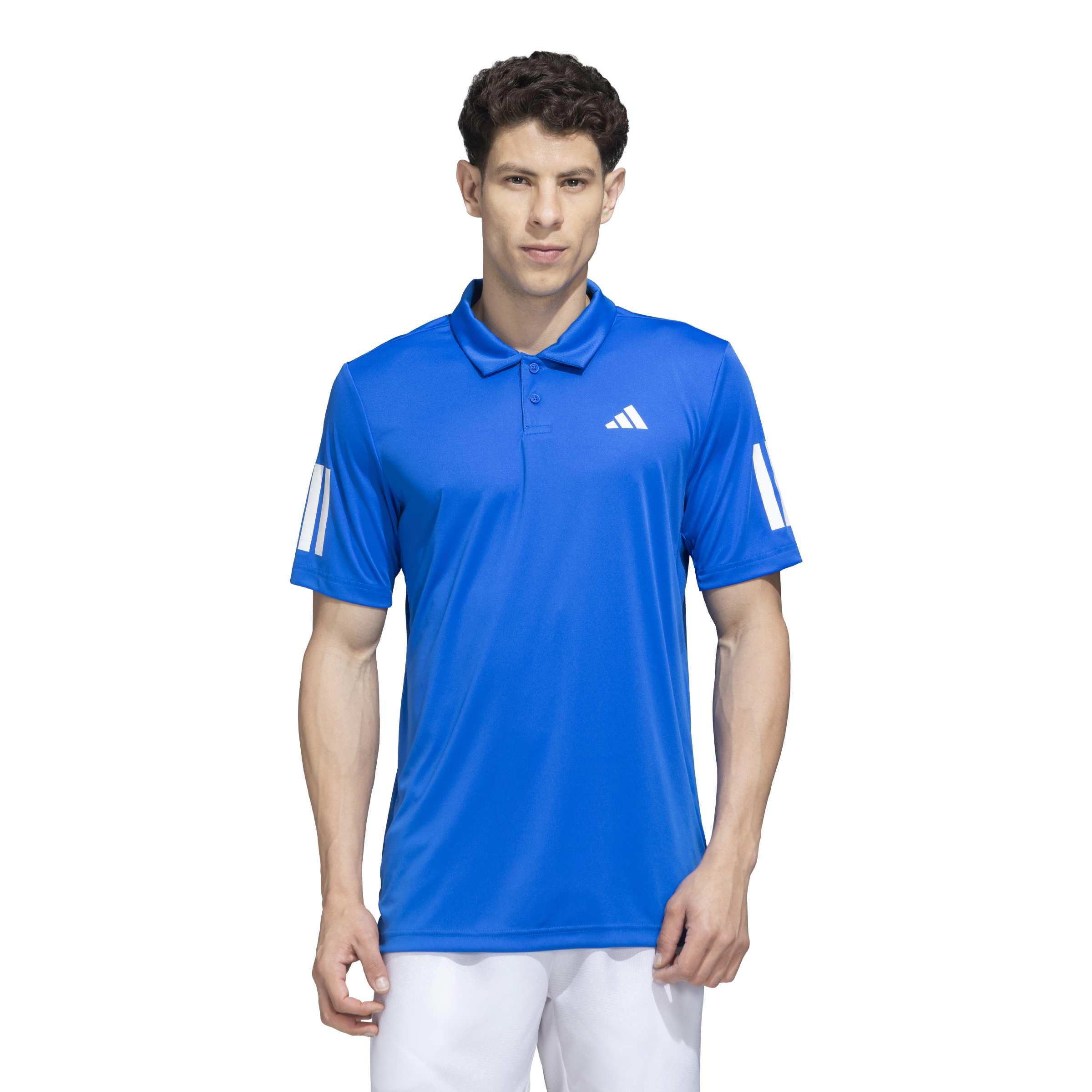 adidas Men Club 3Str Polo Sports Polo Shirts, Blue, Large-picture-29
