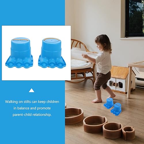 Miniatura 9 de 2 unids pies grandes zancos deportes al aire libre juguete niño niños caminar juguete monstruo pies zancos juguete hinchable niño zancos niños