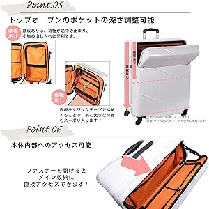 Amazon | [トラベリスト]スーツケース 無料預入最大サイズ 大容量