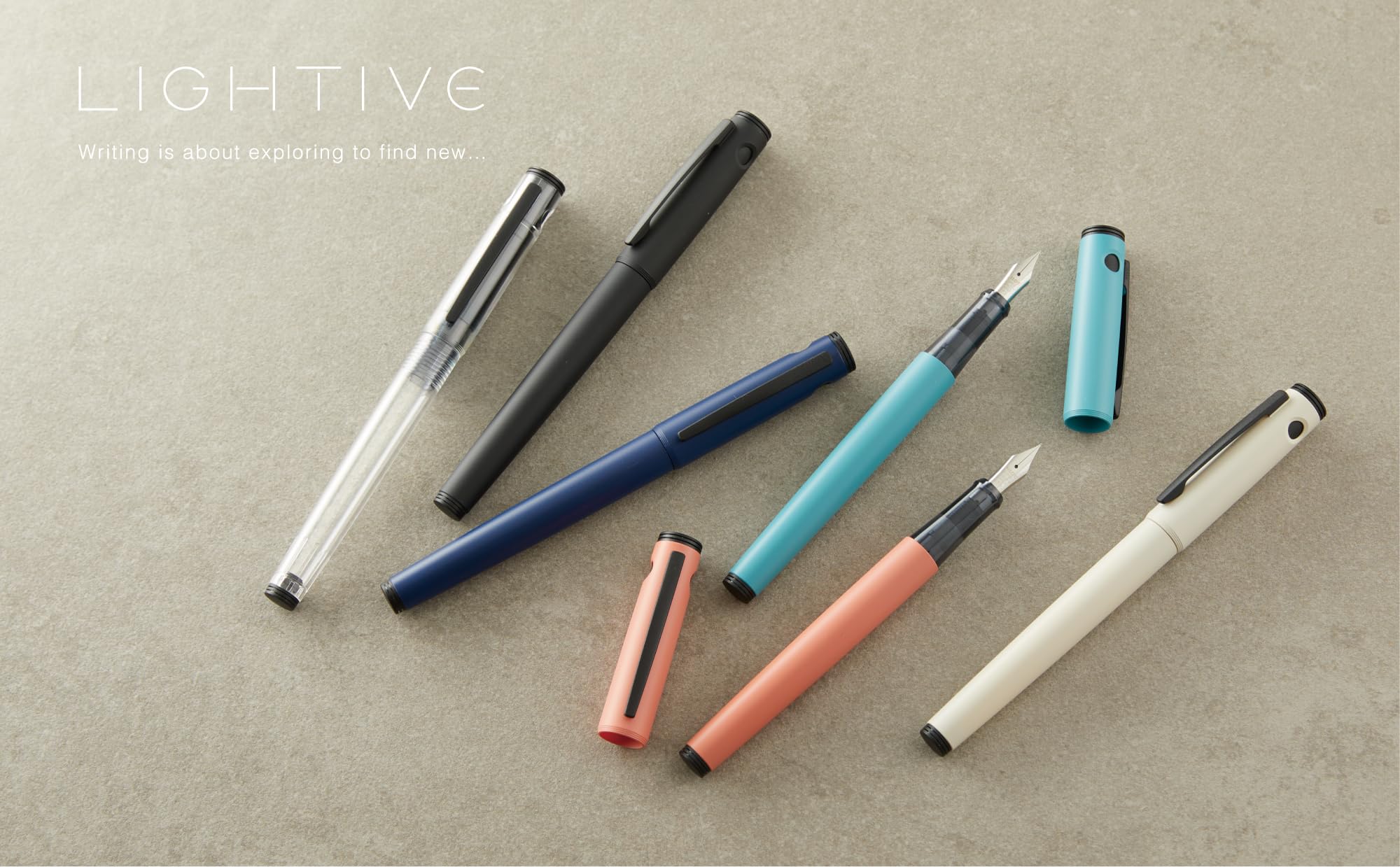 Amazon.co.jp: パイロット 万年筆 ライティブ 細字 ターコイズ