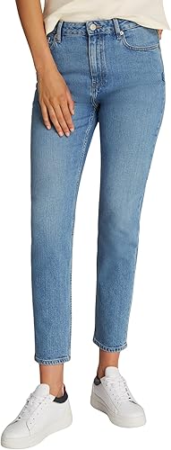 Tommy Hilfiger Vaqueros Mujer Cigarette Slim Fit, Azul (UMA), 34W/25L