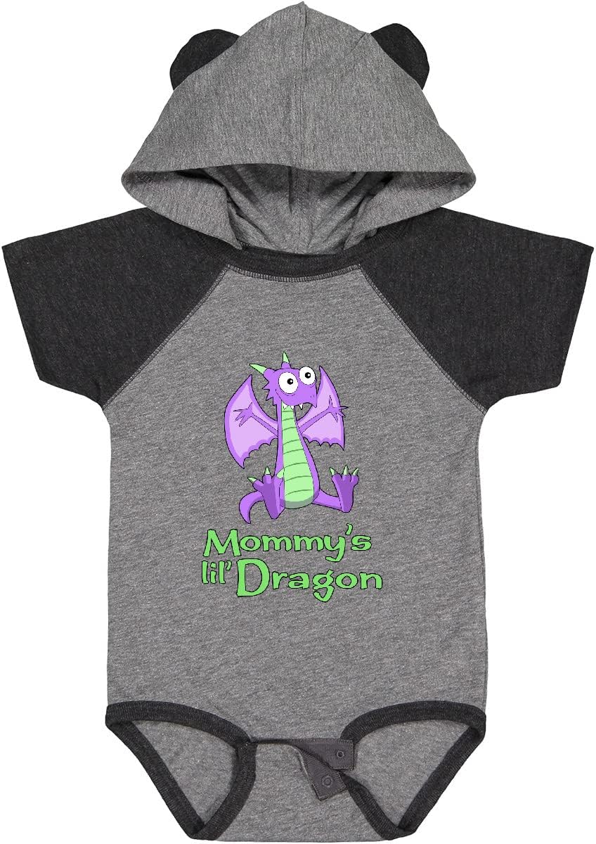 inktastic Mommy's Lil' Dragon Baby Bodysuit