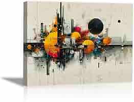 Amazon.co.jp: ZFXFHDR(へ楽ーツ) 絵画絵抽象的な ライン