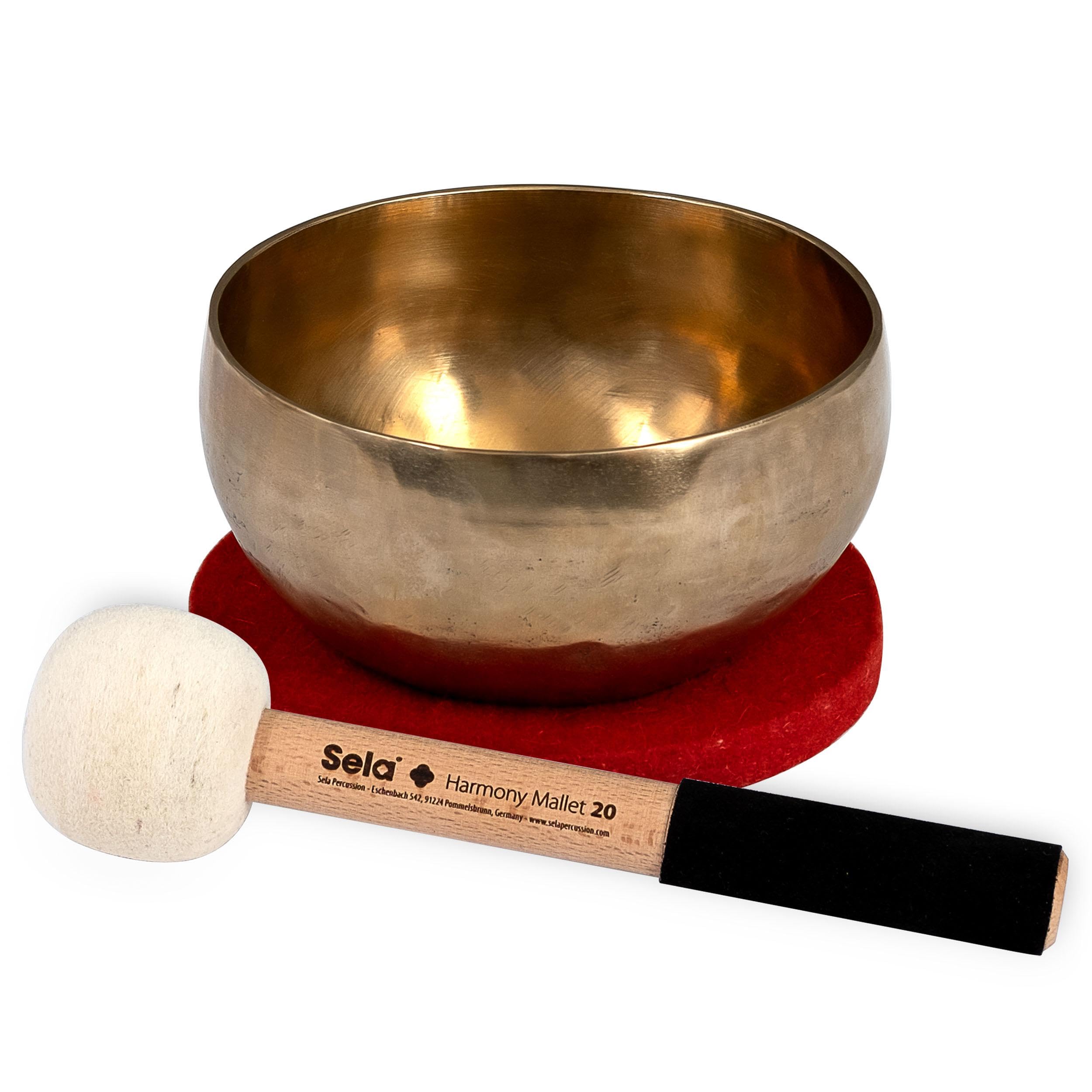 Sela Singing Bowl, Brass, 5.9-inch (SE261)
