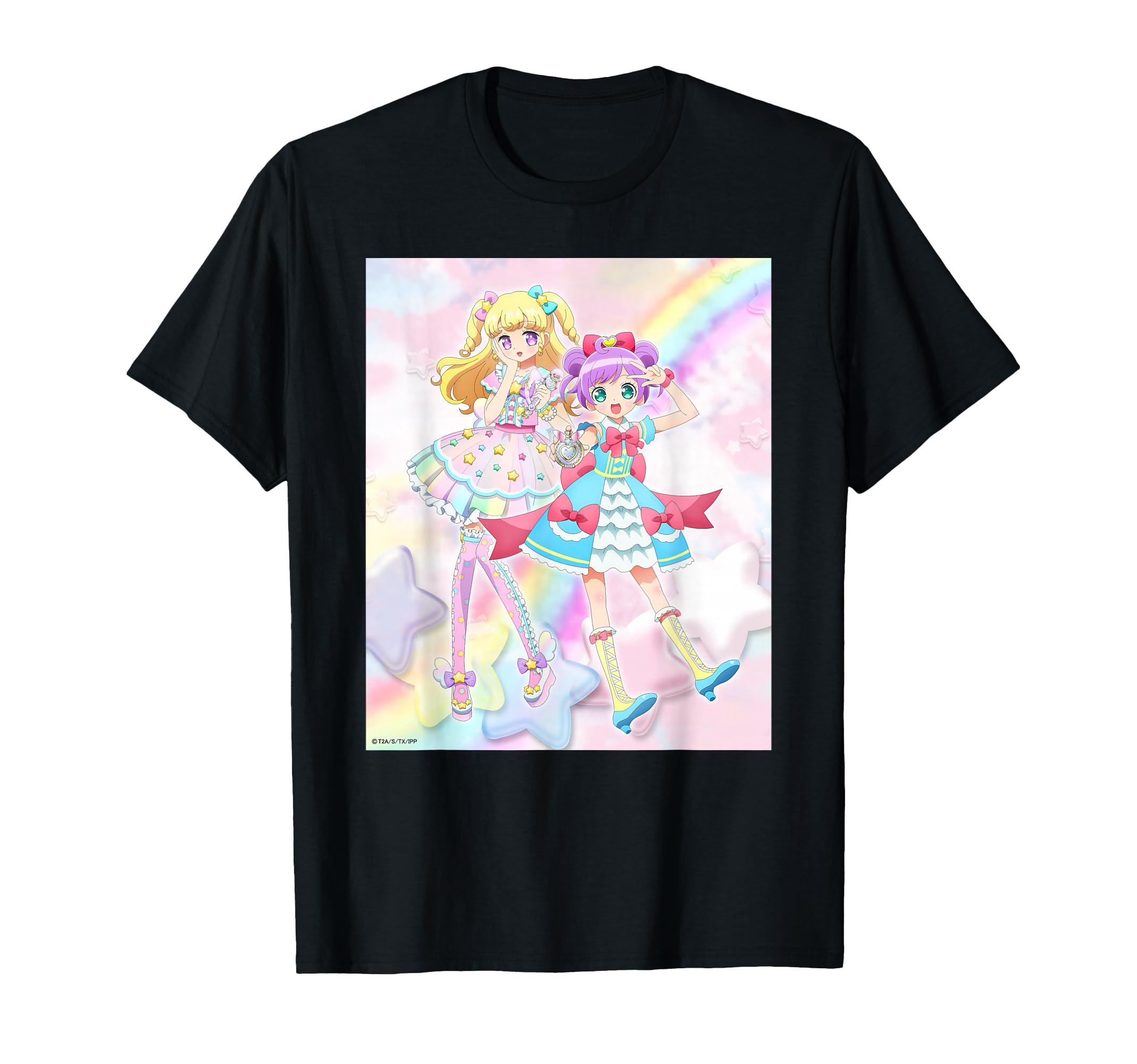 Amazon | アイドルタイムプリパラ デザインA Tシャツ | Tシャツ